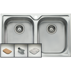 Oliveri SNK 770MM DOUBLE INSET BOWLS