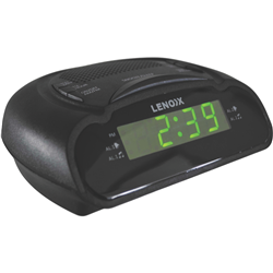 Lenoxx Clock Radio AM/FM