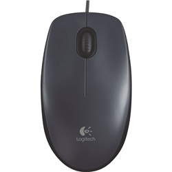 Logitech M90 Corded Mouse (Black)