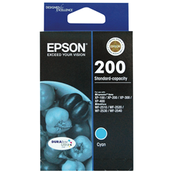 Epson 200 DURABrite Cyan Ink Cartridge