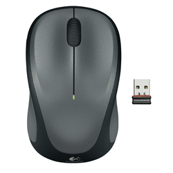 Logitech M235 Wireless Mouse (Grey)