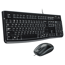 Logitech Corded Mouse and Keyboard MK120