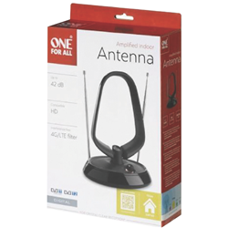 One For All HD Indoor Antenna - Amplified 42dB
