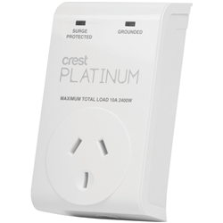 Crest Single Socket Surge Protector