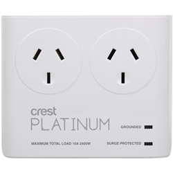 Crest Dual Socket Surge Protector