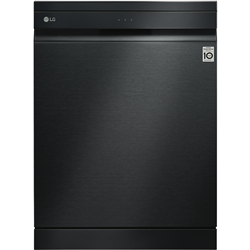 LG Matte Black True Steam Dishwasher