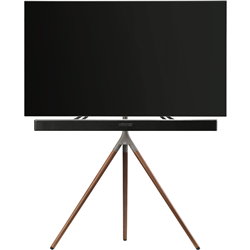 One For All Designer TV & Soundbar Stand - Walnut