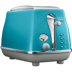 DeLonghi Icona Capitals Azure 2 Slice Toaster