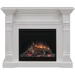 Dimplex 2kW Winston Mantle Electric Fireplace - White