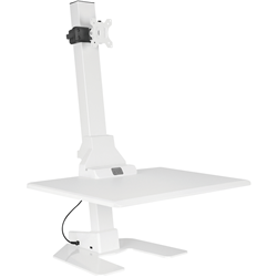 Ergovida Monitor Electric Workstation White