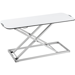 Ergovida Slim Laptop Workstation (White)