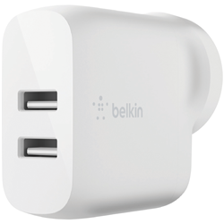 Belkin 12W Dual USB-A Wall Charger