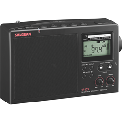 Sangean AM/FM Long Range Portable Radio
