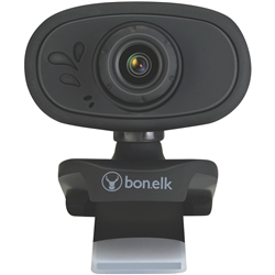 Bonelk USB Webcam Clip On 720p (Black)