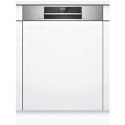 Bosch Series 6 60cm Semi Integrated Dishwasher Stainless Steel Panel