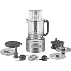 KitchenAid 13 Cup Food Processor Contour Silver