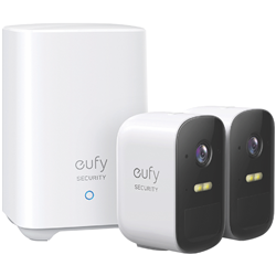 eufy 2C Pro 2K Security System & Homebase (2 Camera)