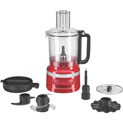KitchenAid 9 Cup 1L Food Processor Empire Red