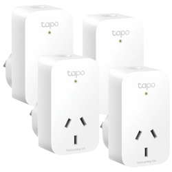 TP-LINK Tapo Mini Smart Wi-Fi Plug (4-pack)