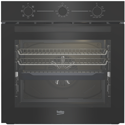 Beko 60cm Electric Oven Aeroperfect Dark Stainless Steel
