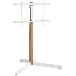 Vogels TV Floor Stand (Upto 77) White & Oak
