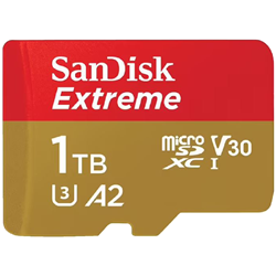 Sandisk Extreme Micro SDXC 1TB SD Memory Card