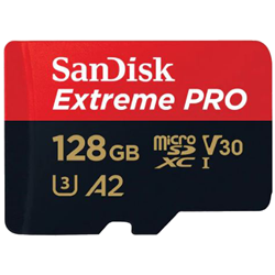 Sandisk Extreme Pro Micro SDXC 128GB SD Memory Card