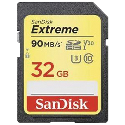 Sandisk Extreme SDHC 32GB SD Memory Card