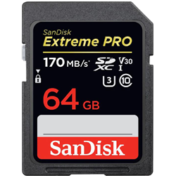 Sandisk Extreme Pro SDXC 64GB SD Memory Card