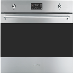 Smeg 60cm Classic Pyrolytic Oven with Probe Stainless Steel