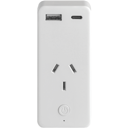 Connect SmartHome Smart Wi-Fi Plug with Dual USB Ports