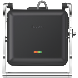 Breville The Toast and Melt Sandwich Grill 4 Slice Black Truffle