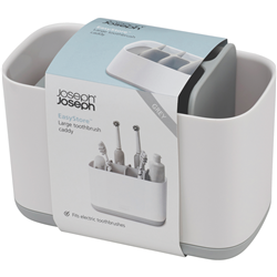 Joseph Joseph EasyStore Large Toothbrush Caddy Grey