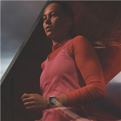 Apple Watch Series 9 GPS 41mm Starlight Aluminium Case with Starlight Sport Band - M/L