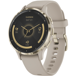 Garmin Venu 3S - French Gray/Soft Gold