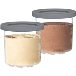 Ninja 2 x 470ml NC300 Creami Ice Cream Maker Tubs