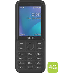 RUIO F286 4G Mobile Black (B2432)