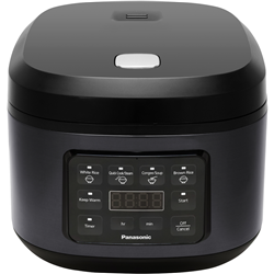 Panasonic 10 Cup Rice And Multi Cooker Black