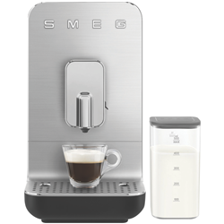 Smeg Bean To Cup Coffee Machine With Milk Steaming System Matte Black