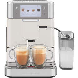 KitchenAid Fully Automatic Espresso Machine With Milk Container Porcelain