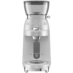 Smeg Minipro Espresso Coffee Grinder Brushed Aluminium