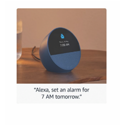 Amazon Echo Spot (Ocean Blue)