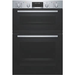 Bosch Series 6 60cm Multifunction Double Oven - Stainless Steel