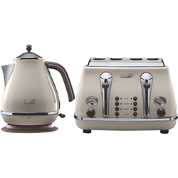DeLonghi Icona Vintage Breakfast Pack Beige