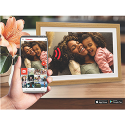 Qpix 15.6 Digital Photo Frame WIFI IPS Touch Screen Frameo 32GB