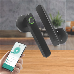 Connect SmartHome Internal Door Handle with Fingerprint Scanner