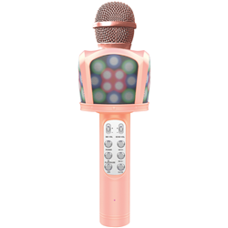 Techxtras Wireless Karaoke Microphone - Pink