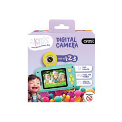 Crest Kids Digital Camera with Flip Lens (Green)