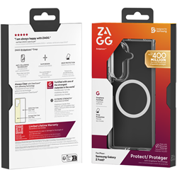 ZAGG Samsung Z Fold7 Bridgetown Snap Case Clear