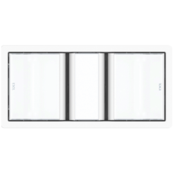 IXL Tastic Luminate Essential Dual 3 in 1 Bathroom Heater Exhaust Fan & Light - White